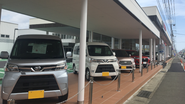 展示車・試乗車